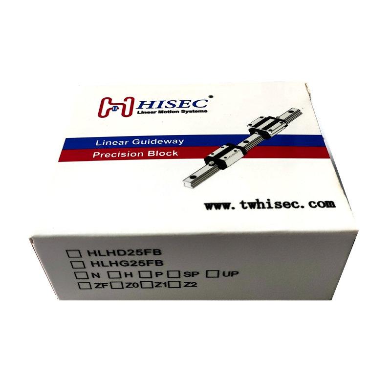 Hisec Original CNC Linear Guide Rail Bearing Linear Guideways Slider Precision Block