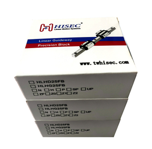 Hisec Original CNC Linear Guide Rail Bearing Linear Guideways Slider Precision Block